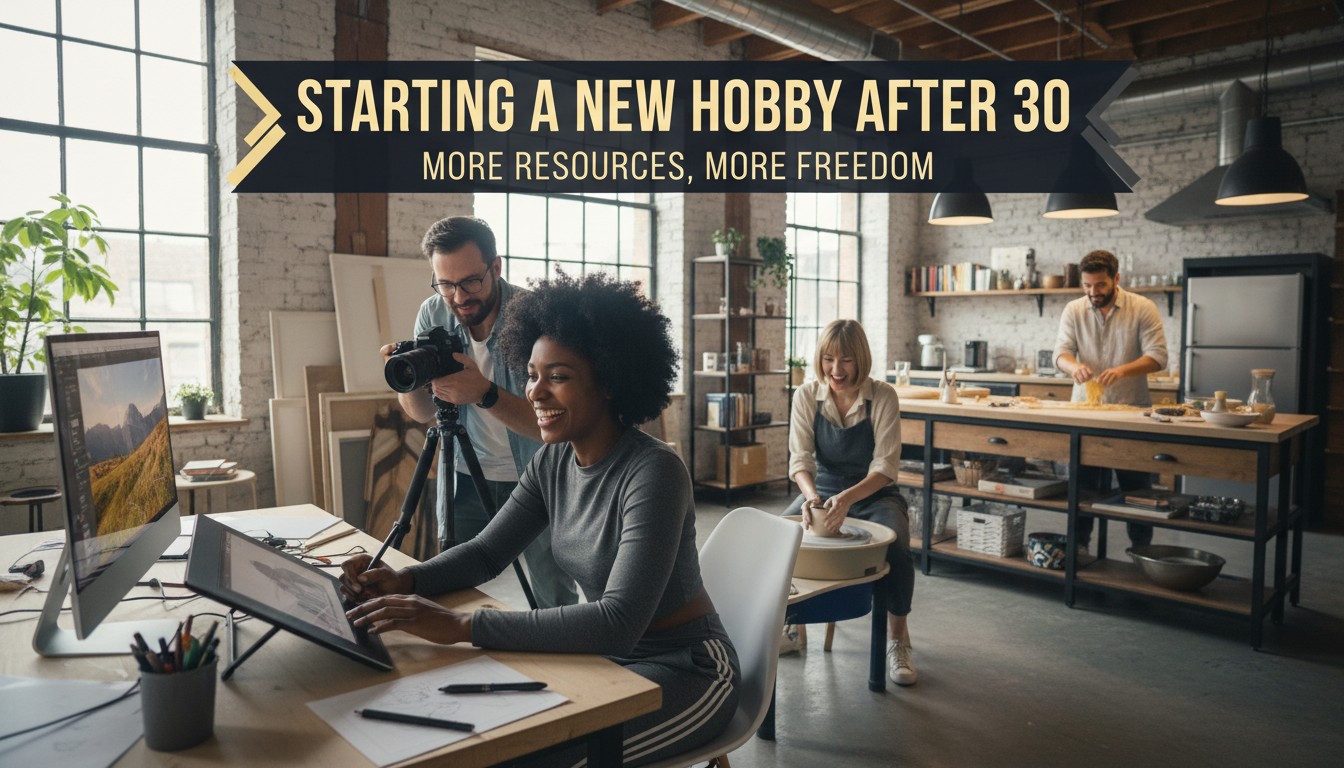Starting a New Hobby After 30: Why It's Easier Than You Think